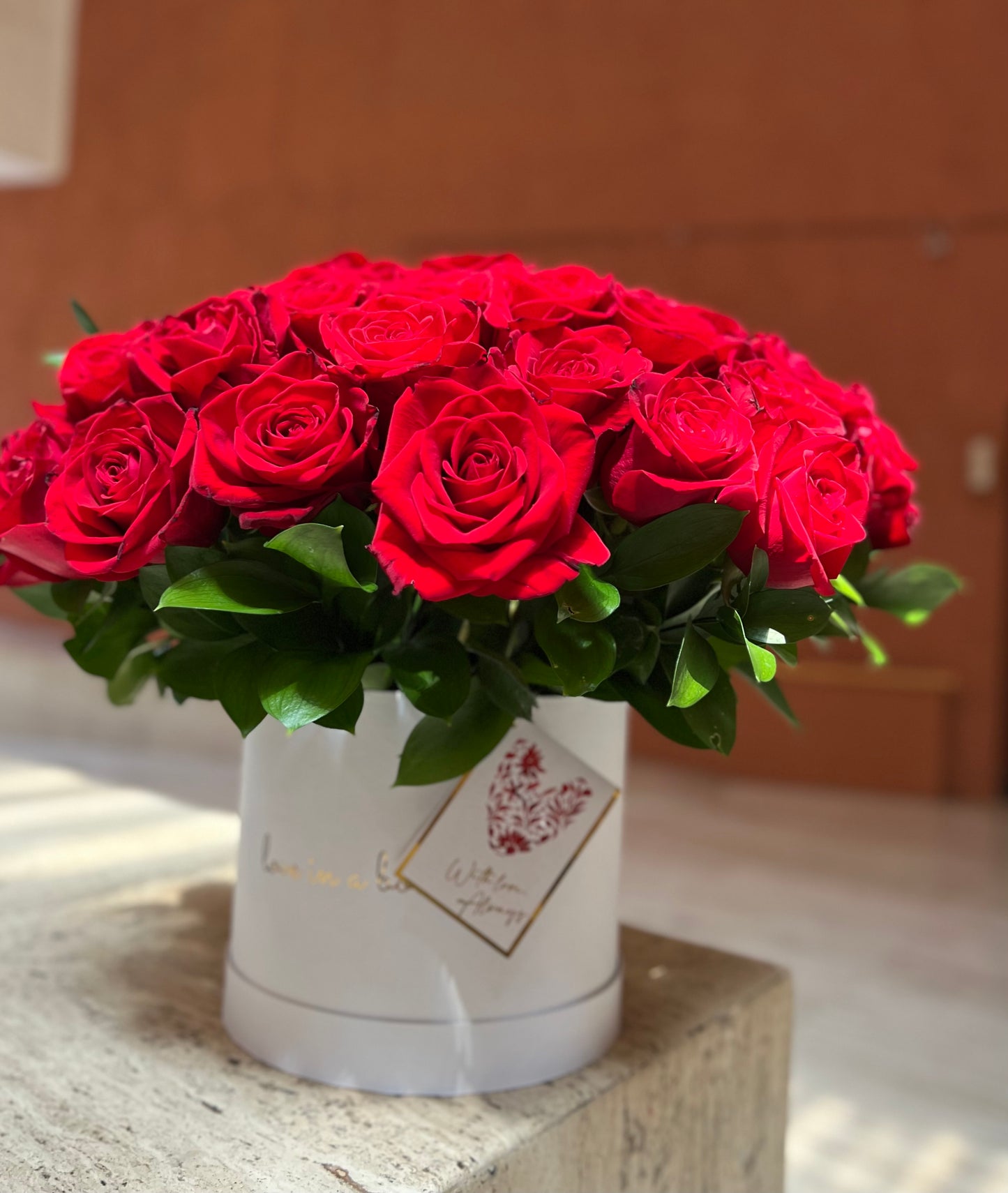 Roses in a Pearls box