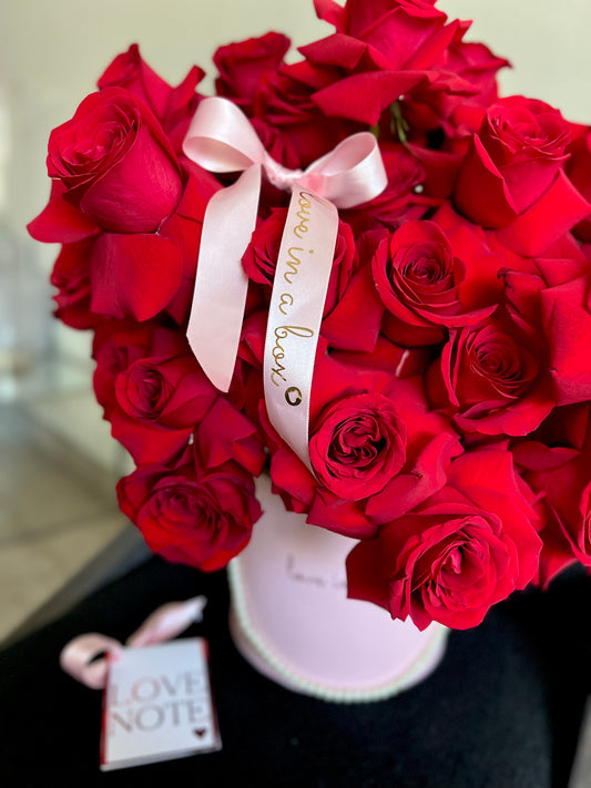 Roses in a Pearls box