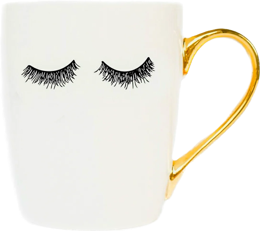 Taza pestañas